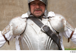  Photos Medieval Guard in plate armor 7 